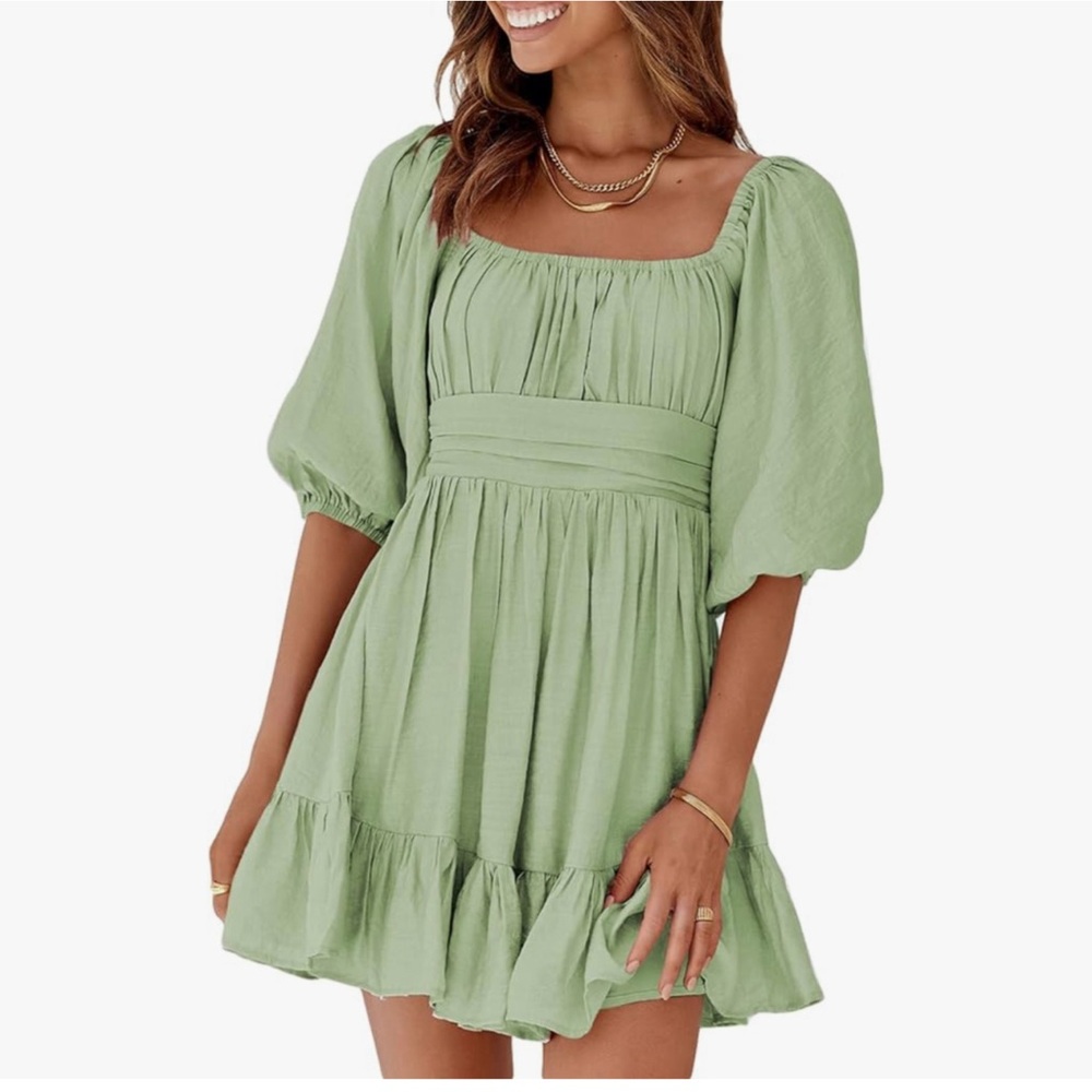 Sage Green Hesperus Dress